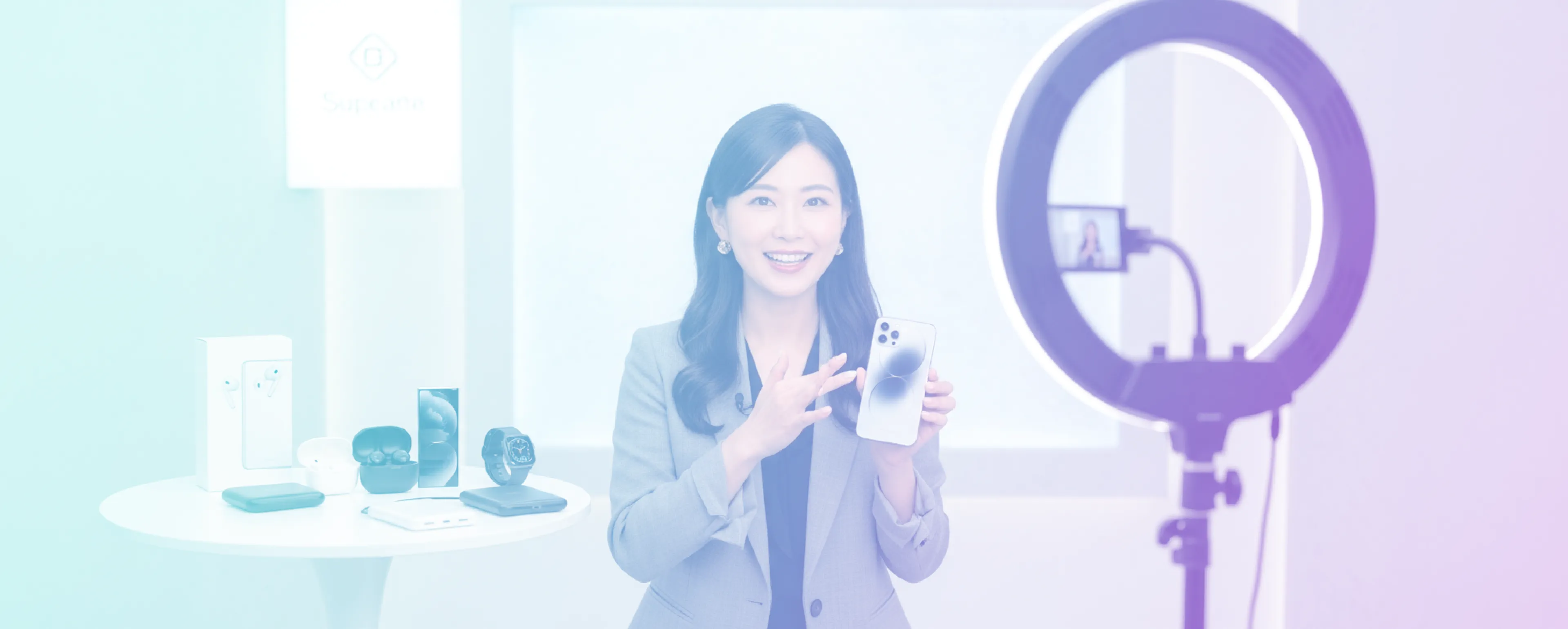 ライブコマース事業